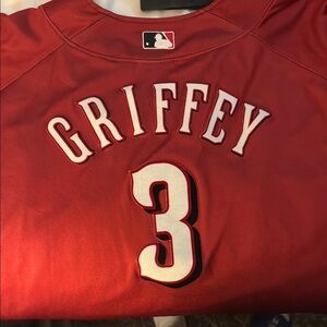 Red Griffey Baseball Jersey